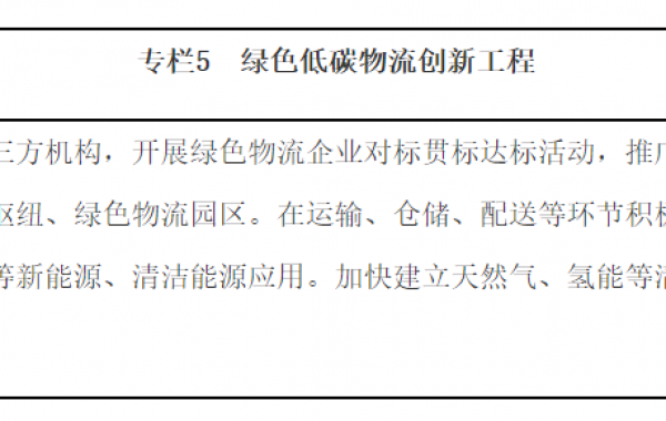 丰富创新供应链金融产品供给，《“十四五”现代物流发展规划》发布